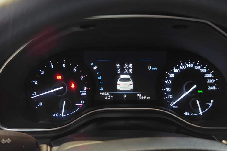 Used Toyota Avalon 2019 2.5L Ambition Version China VI Standard Instrument Cluster
