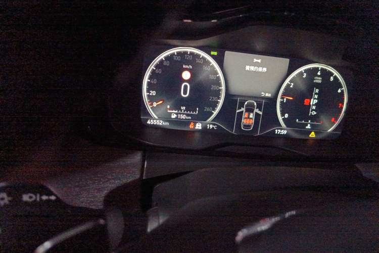 Used Lynk & Co 03 2019 1.5TD DCT JingPro Edition China VI Standard Odometer Close Up