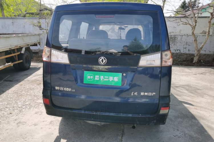 Used Dongfeng Shuaike 2011 1.5L Manual Standard Model 7 Seats China IV Standard Rear