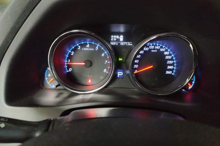 Used Toyota Reiz 2010 2.5V Fengdu Elite Edition Odometer Close Up