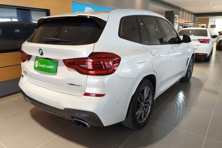 Used BMW X3 2019 xDrive28i M Sport Package Rear Right 45 Deg