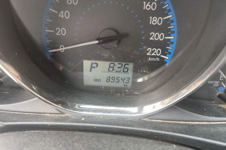 Used Toyota Vios 2019 1.5L CVT Innovation Edition Odometer Close Up