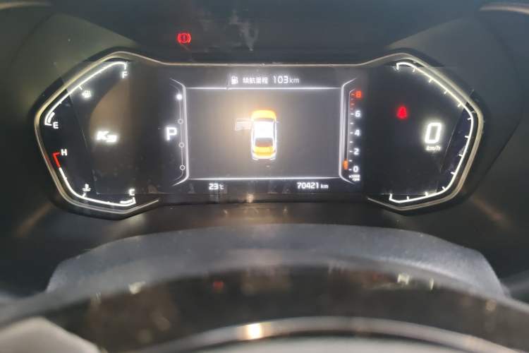 Used Kia K3 2019 1.5L CVT Smart Connectivity Version Odometer Close Up
