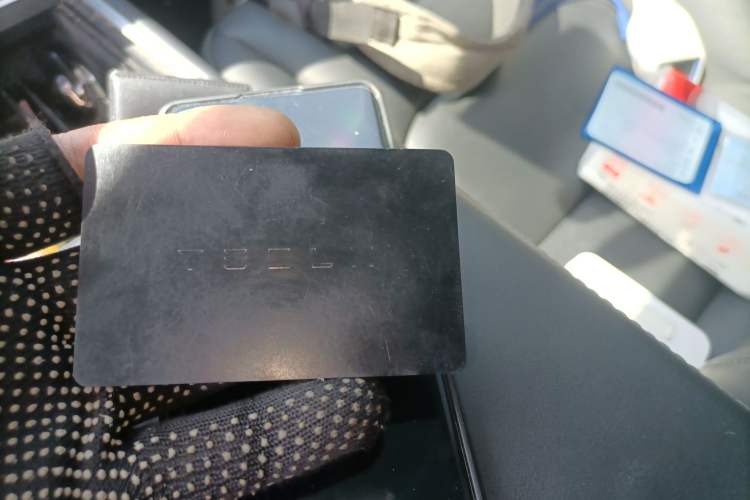 Used Tesla Model 3 2021 Revised Version Standard Range Rear-Wheel Drive Upgraded Edition 3D1 Vehicle Key