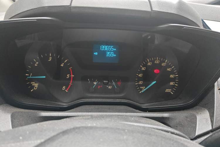 Used Ford Transit 2017 2.0T Diesel Multi-Function Commercial Vehicle Mid-Drive Mid-Roof China V Standard Instrument Cluster