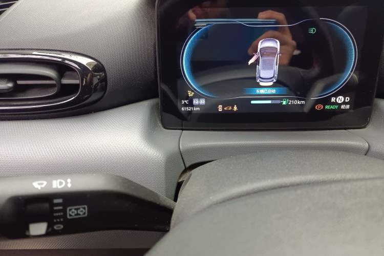 Used Leapmotor T03 2020 400 Luxury Edition Odometer Close Up