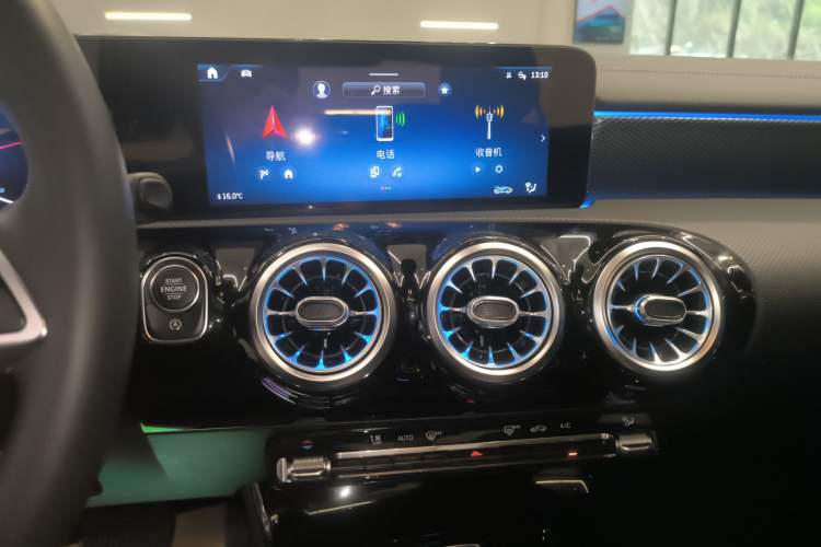 Used Mercedes-Benz A-Class 2023 A 180 L Audio And AC Panel