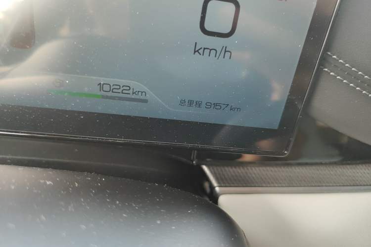 Used BYD Seal 06 New Energy 2024 DM-i 120KM Prestige Model Odometer Close Up