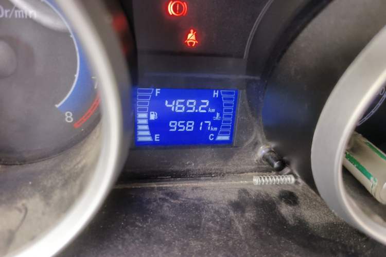 Used CHANGAN KAICHENG Ruixing M60 2019 1.5L Standard Version China VI Emission Standard 5/6 Seats DAM15KR Odometer Close Up