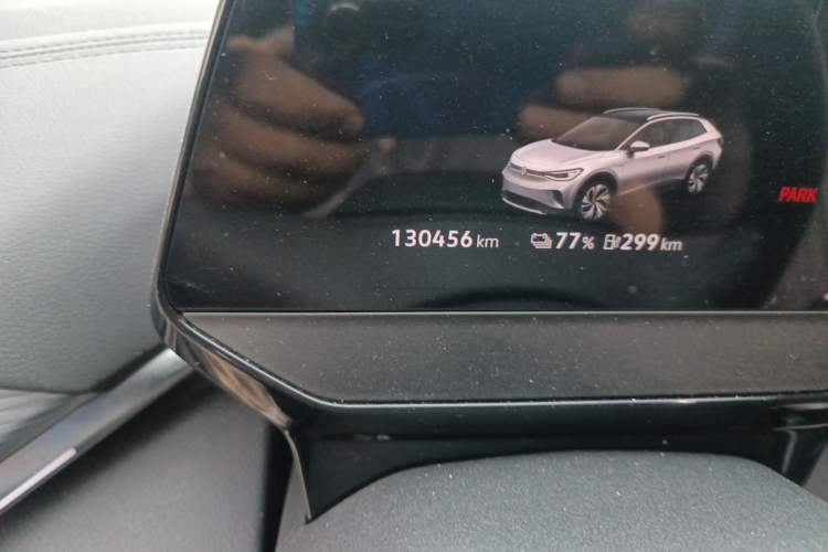 Used Volkswagen ID.4 CROZZ 2024 Pure Edition Limited Edition Odometer Close Up