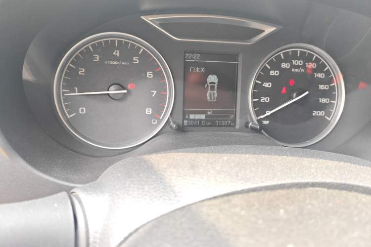 Used Dongfeng Ruichi 6 2019 2.4L Manual Two-Wheel Drive Gasoline Standard Version 2TZD Odometer Close Up