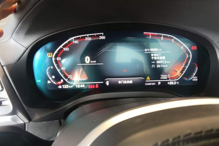 Used BMW X3 2022 xDrive30i Luxury Model M Night Sky Package Instrument Cluster