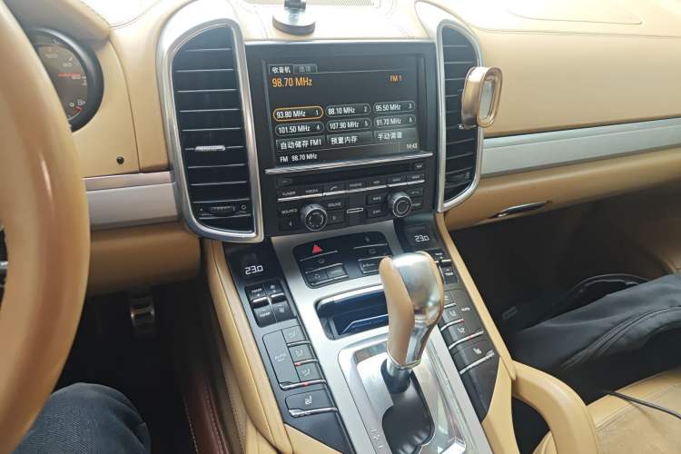 Used Porsche Cayenne 2012 Cayenne GTS 4.8L Audio And AC Panel