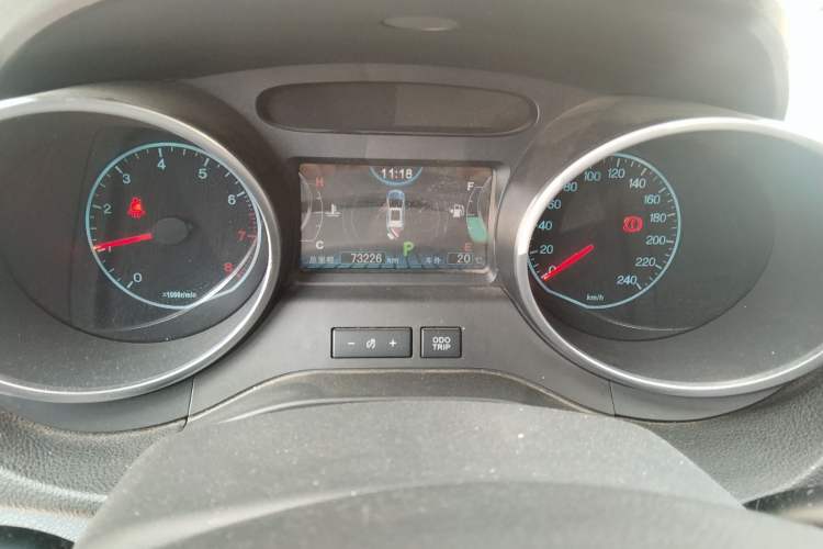 Used BYD Yuan 2017 1.5L Automatic Cool & Stylish Model Odometer Close Up