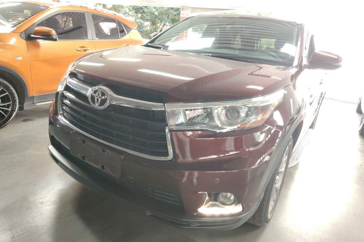 Used Toyota Highlander 2017 2.0T Four-Wheel Drive Luxury Edition 7 Seats