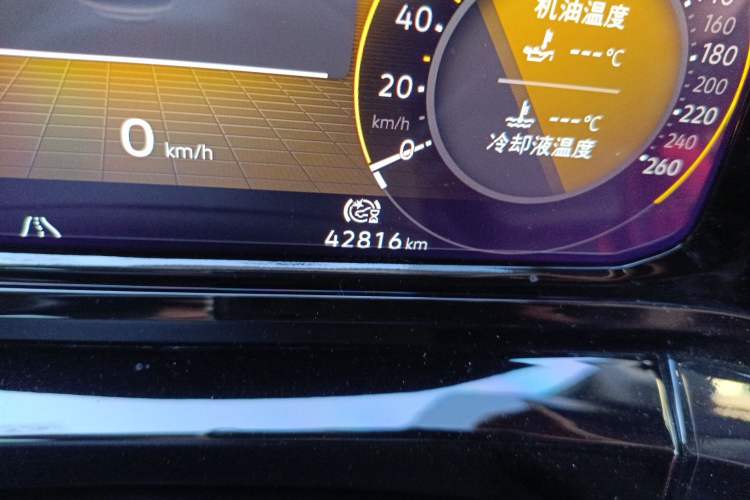 Used Volkswagen Talagon 2022 380TSI Four-Wheel Drive Luxury "Jiajing" Edition Pro 6 Seats Odometer Close Up