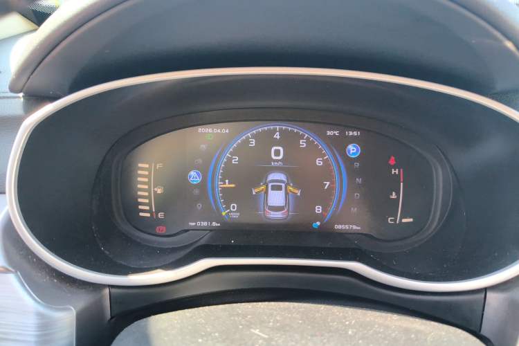 Used Geely Auto Emgrand X7 Sport 2021 Million Edition 1.8TD DCT Two-Wheel Drive Luxury Model Instrument Cluster