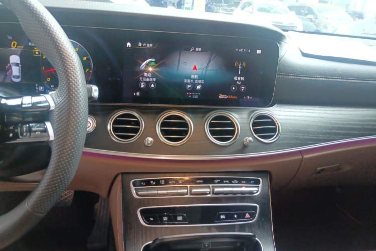 Used Mercedes-Benz E-Class 2023 Restyled E 300 L Sporty and Stylish Edition Audio And AC Panel