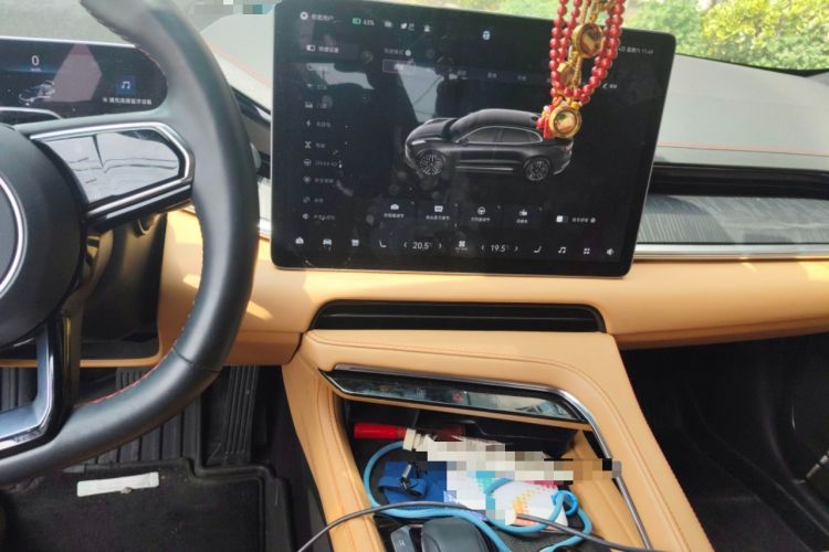 Used Zeekr 001 2022 Ultra-Long Range Dual-Motor ME Version Audio And AC Panel