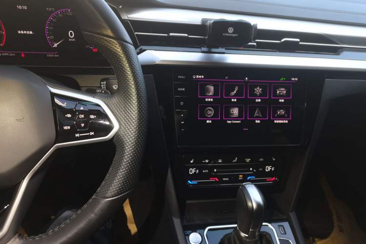 Used Volkswagen FAW-Volkswagen CC 2021 330TSI Ignite Edition Audio And AC Panel