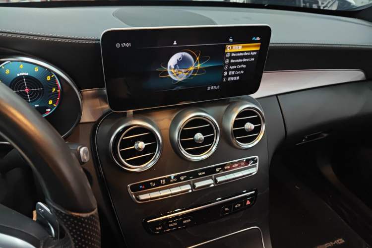 Used Mercedes-Benz C-Class 2019 C 260 Coupe Audio And AC Panel