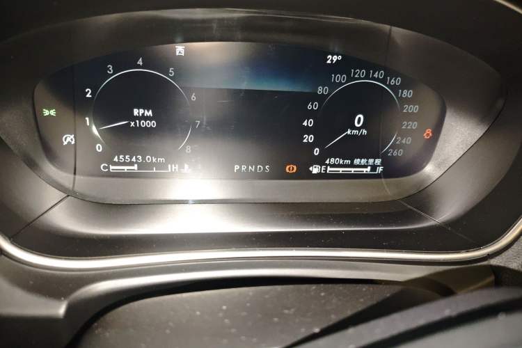 Used Lincoln Nautilus 2019 2.0T Two-Wheel Drive Zunyue Version China VI Standard Instrument Cluster