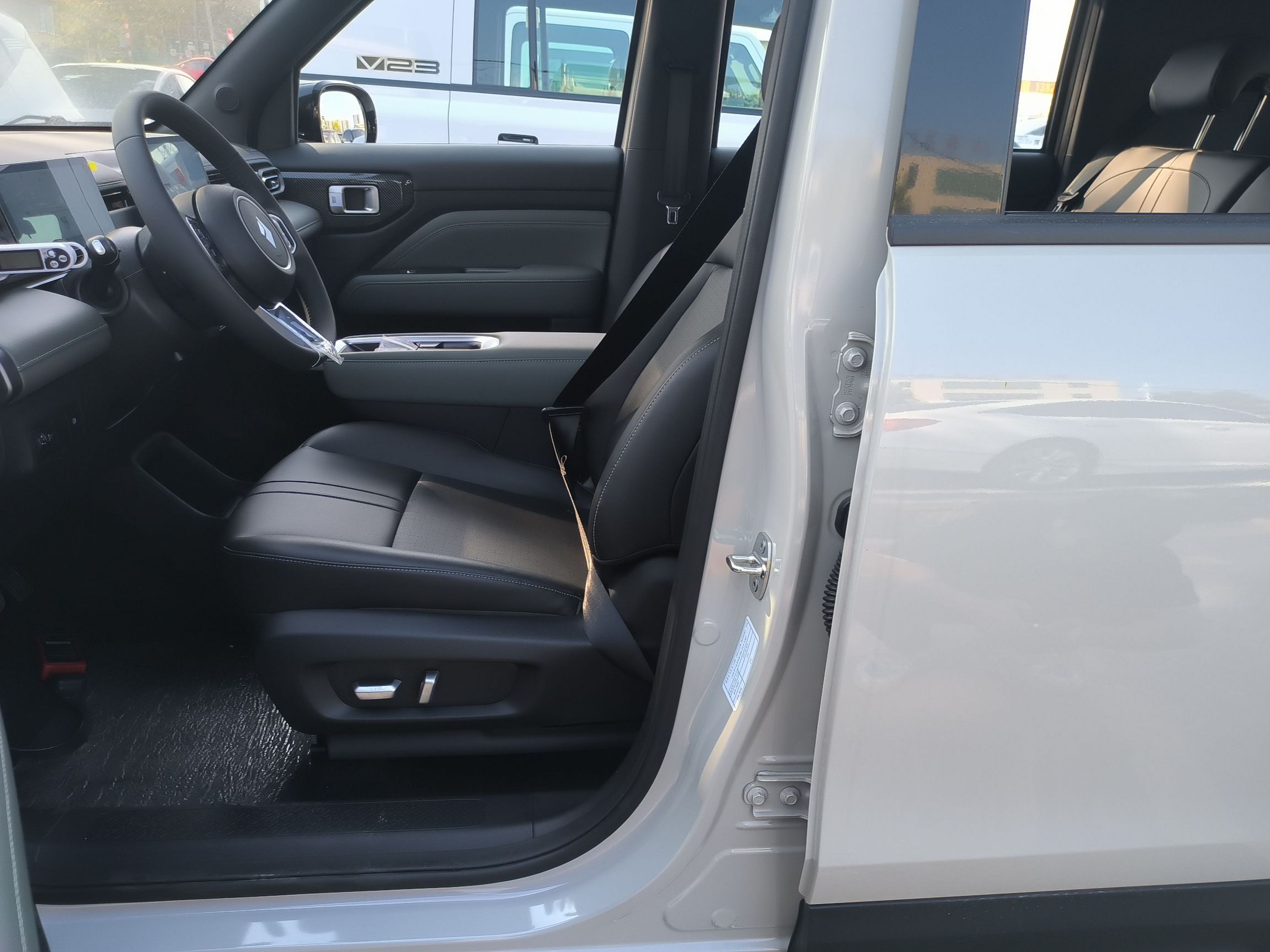 Avant de la voiture