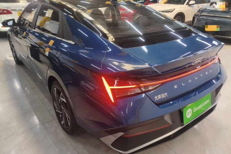 Used Hyundai Elantra 2023 1.5L CVT TOP Flagship Edition Rear Left 45 Deg