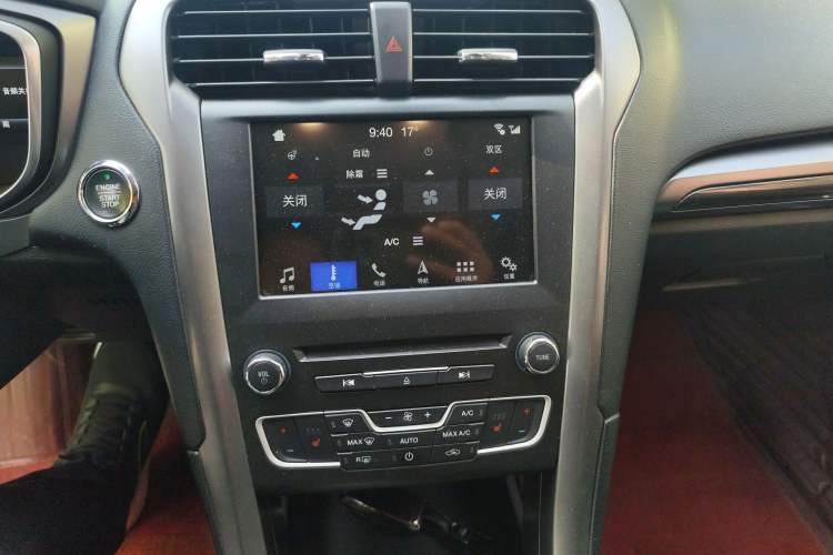 Used Ford Mondeo 2017 EcoBoost 180 Luxury Model Audio And AC Panel