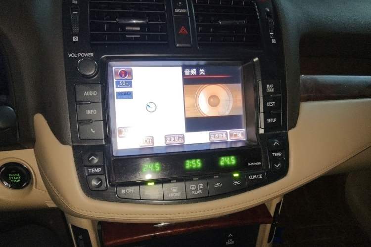 Used Toyota Crown 2012 2.5L Royal Comfort Edition Audio And AC Panel