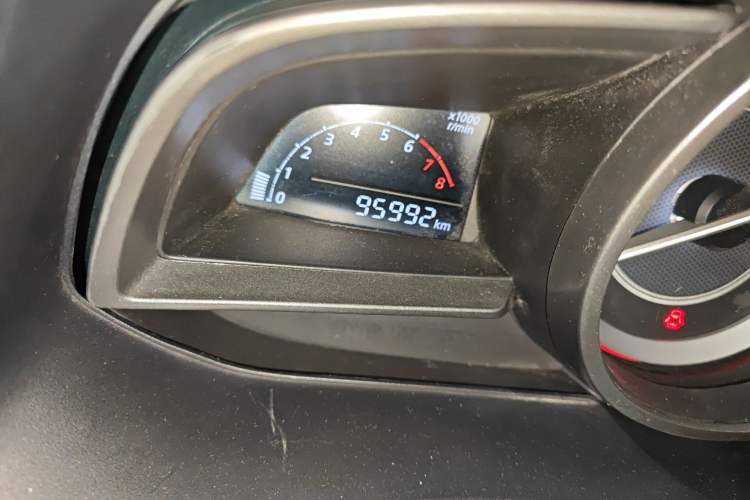 Used Mazda 3 Axela 2014 Sedan 1.5L Manual Comfort Model Odometer Close Up