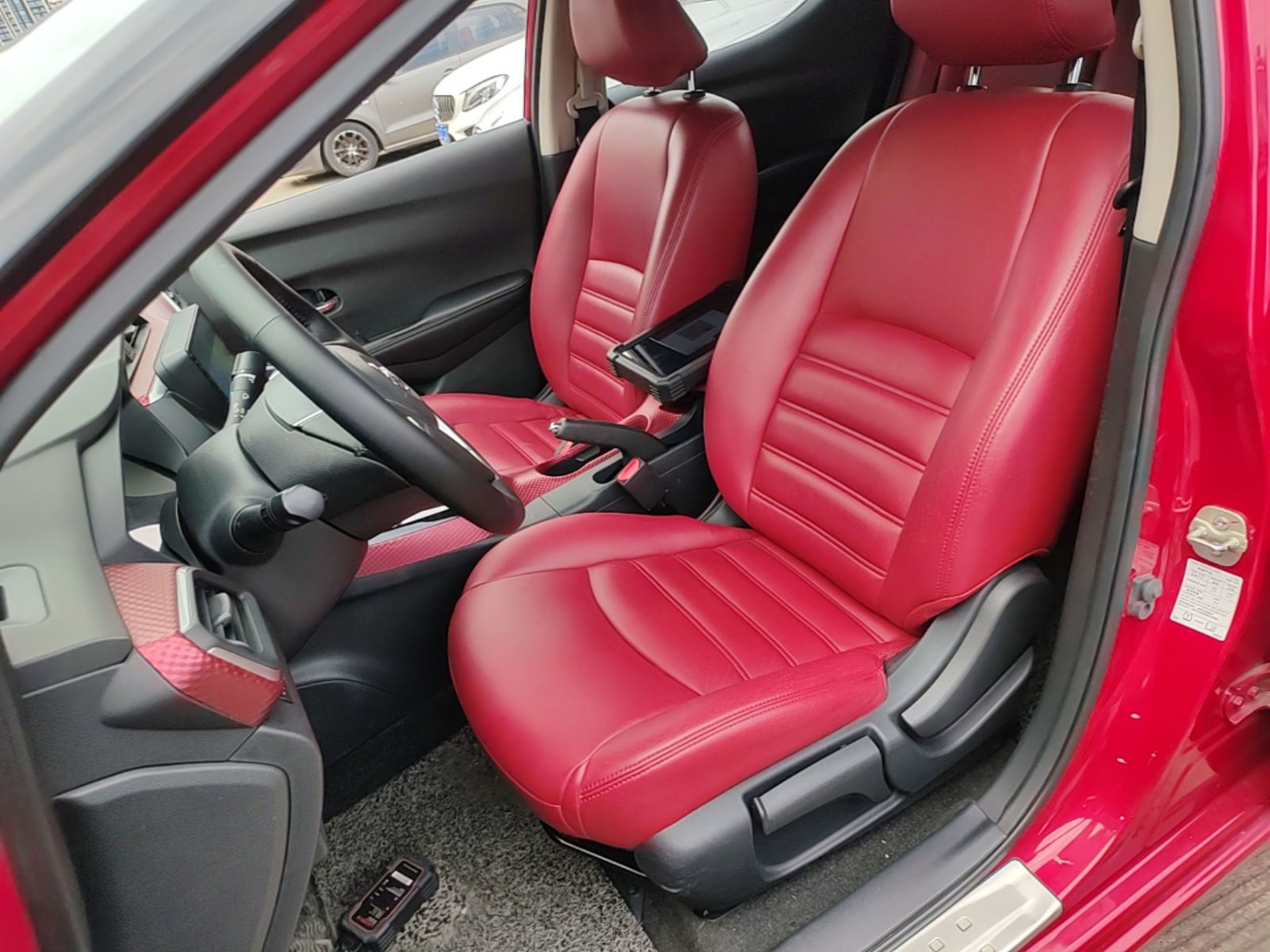 Avant de la voiture