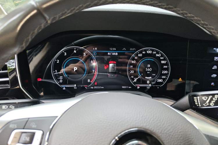 Used Volkswagen Touareg 2020 2.0 TSI RuiShang Edition China VI Standard Instrument Cluster
