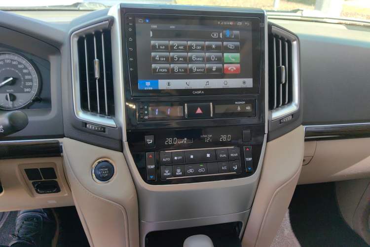 Used Toyota Land Cruiser  Audio And AC Panel