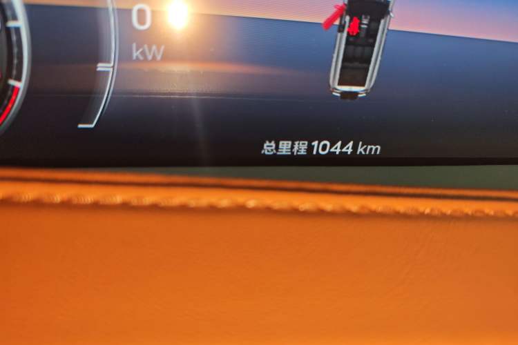 Used Jetour Zongheng G700 Trailblazer 2025 Model Zong Ye Edition 5-seater Odometer Close Up