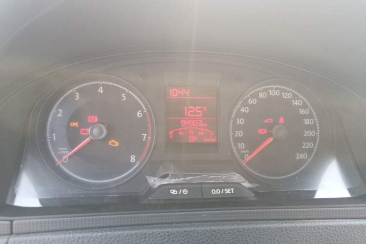 Used Volkswagen Santana 2019 1.5L Manual Fashion Edition China VI Standard Instrument Cluster