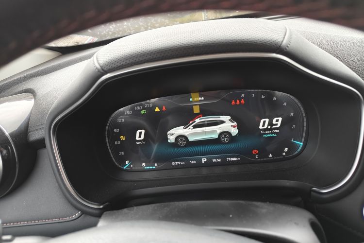 Used MG HS 2019 30T Automatic 2WD Trophy Supreme Edition China VI Standard Odometer Close Up