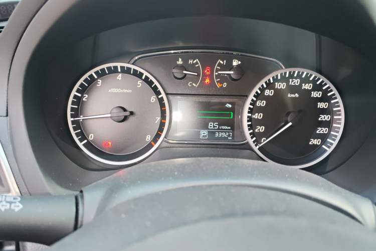 Used Nissan Sylphy 2024 Classic 1.6XE CVT Comfort Edition Odometer Close Up