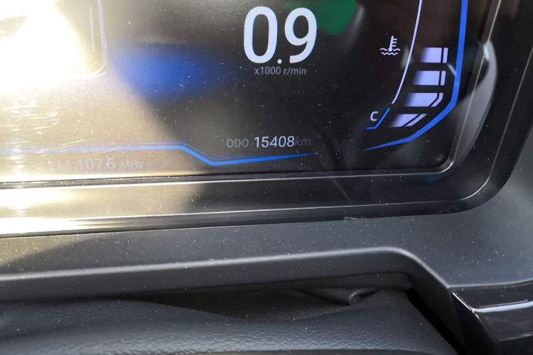 Used Cowin Xuanjie 2021 1.5L Manual Enjoyment Edition Odometer Close Up