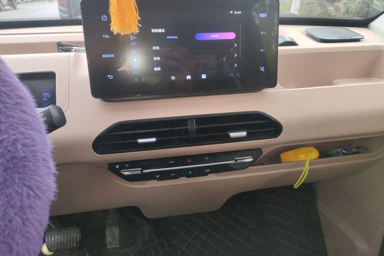 Used Geely Galaxy Panda 2024 Panda Mini 200km Endurance Bear Audio And AC Panel