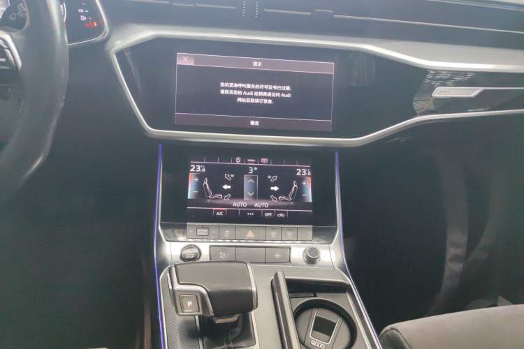 Used Audi A6L 2022 40 TFSI Luxury Dynamic Model Audio And AC Panel