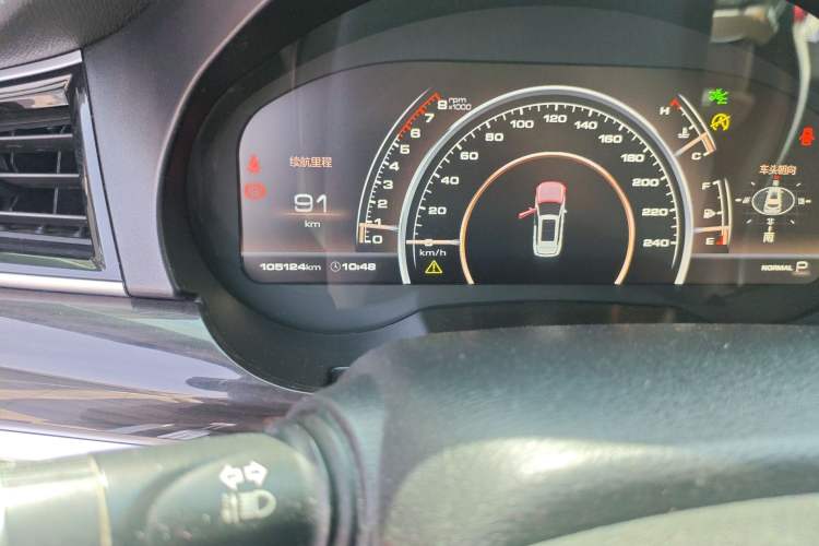 Used Haval H7 2018 Blue-Label H7 2.0T Automatic Enjoyment Model Odometer Close Up