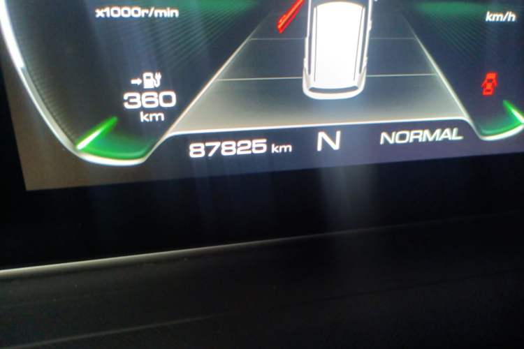 Used ORA White Cat 2020 360 km Luxury Version Odometer Close Up