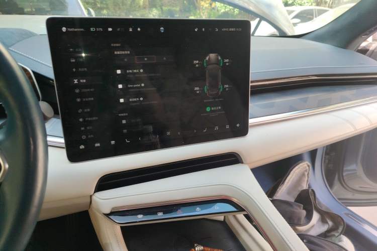 Used Zeekr 001 2021 Ultra-Long Range Single-Motor WE Edition Audio And AC Panel