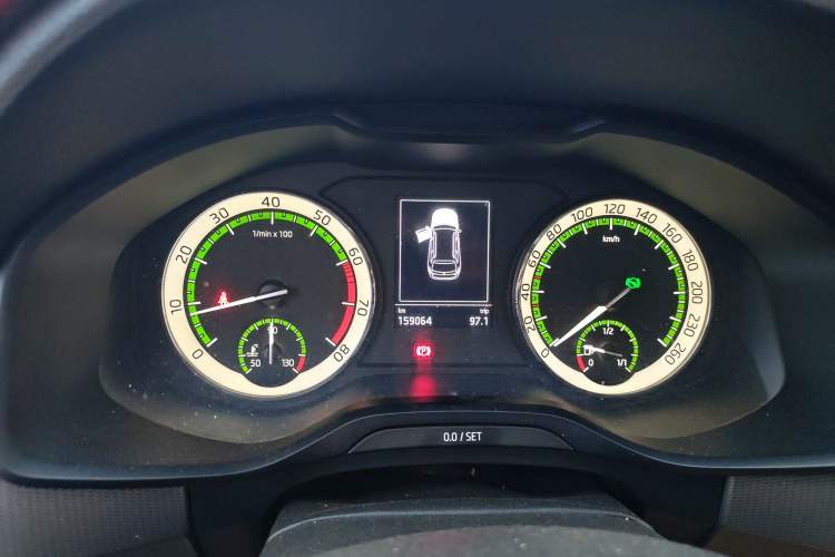Used Skoda Kodiaq 2018 Facelifted TSI330 5-Seater Two-Wheel-Drive Comfort Edition Instrument Cluster