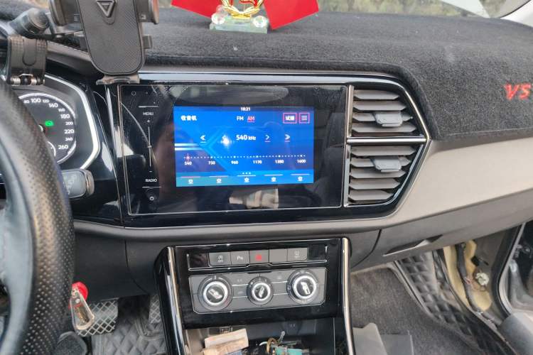 Used Jetta VS7 2021 1.4T Automatic Entry Model Audio And AC Panel