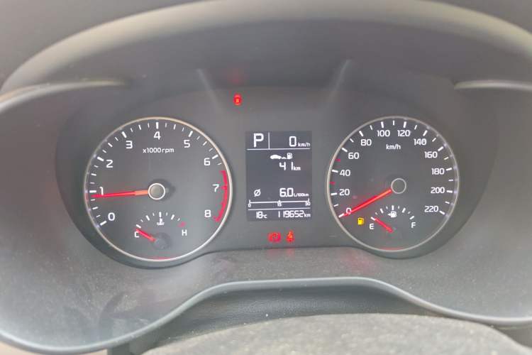 Used Kia K2 2017 Sedan 1.4L Automatic Transmission 15th Anniversary Special Edition GLS Instrument Cluster