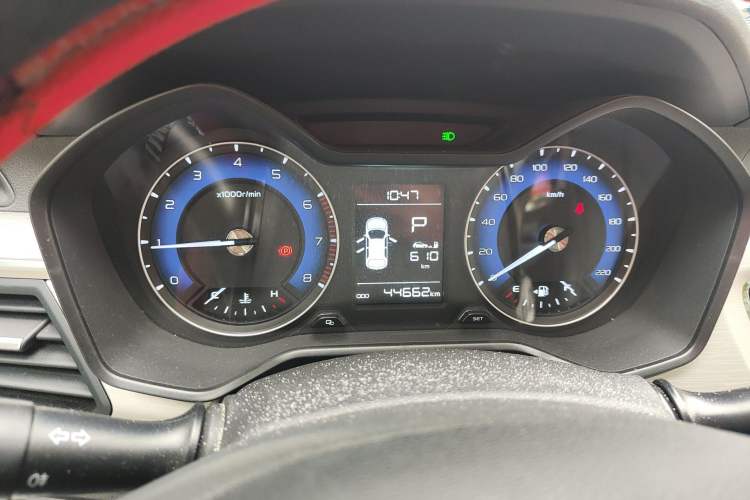 Used Geely Auto Vision X3 2019 Upgraded Model 1.5L CVT Elite Version Instrument Cluster