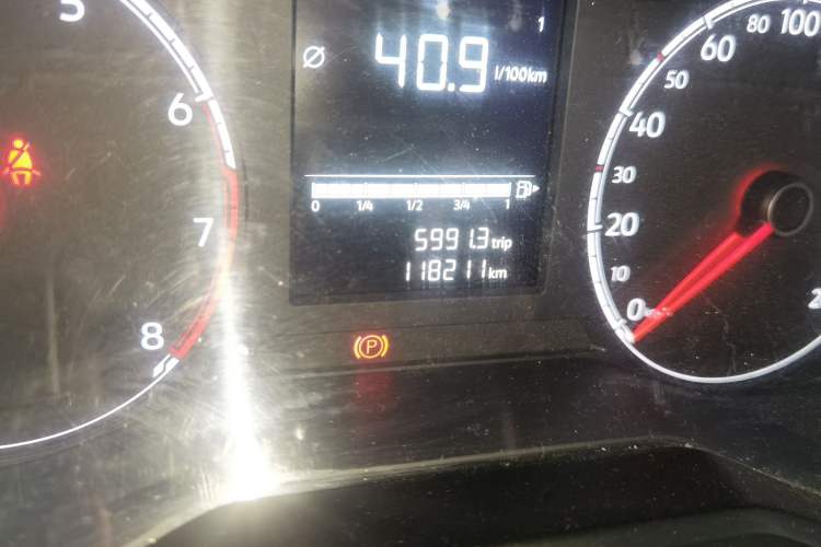Used Jetta VS5 2021 280TSI Automatic Trend Edition Odometer Close Up