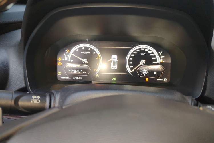 Used Wey VV7 2017 2.0T Flagship Model Instrument Cluster